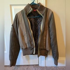 Green Bomber Jacket